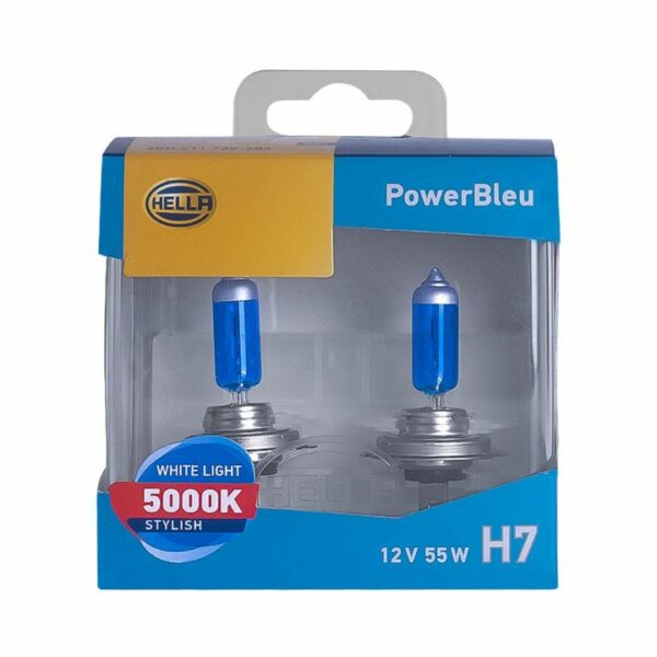 power bleu 12v 55w H7