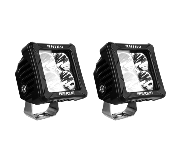 D3 Rhino Armour Working Light 2"  20W (Spot) Kit