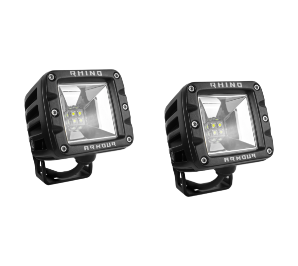 D4 Rhino Armour Led Lamp Fog Kit  2" 40W (Scene Light) Kit