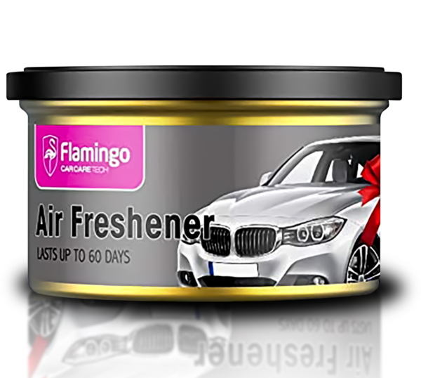 Flamingo Organic Air Freshener - New  Car