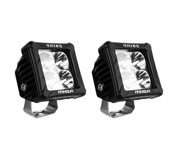D3 Rhino Armour Working Light 2" 20W (Flood) Kit