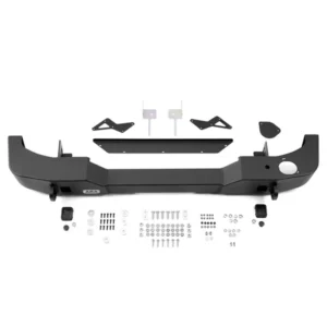 Rear Bar - Blk Powder Coat Jeep Rubicon JK 2006 to 2017