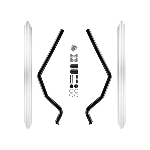 Summit Side Rail ( Gloss Finish ) Hilux Conquest 2018 to 2022 on