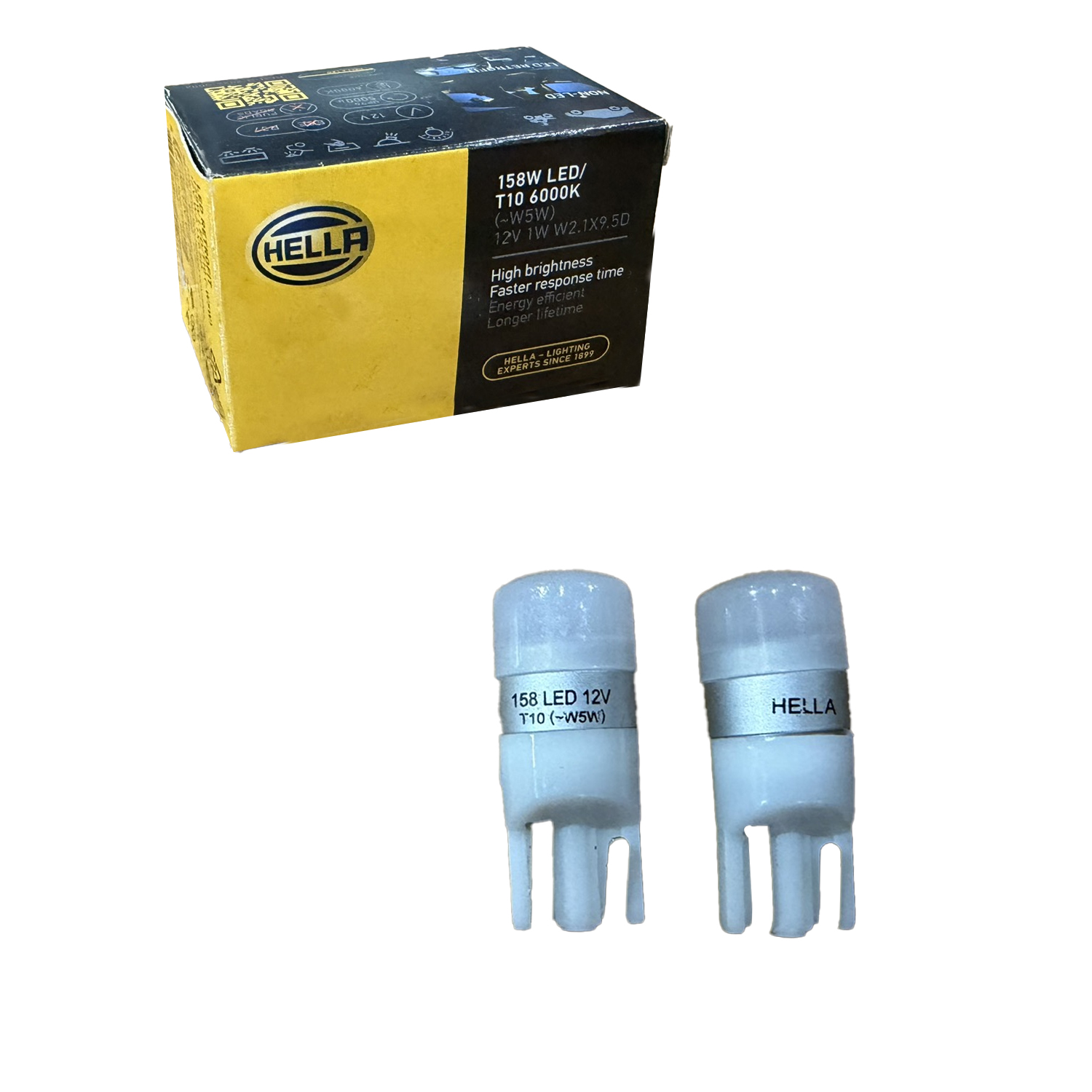 Hella Led T10 12v ( 5W5 )