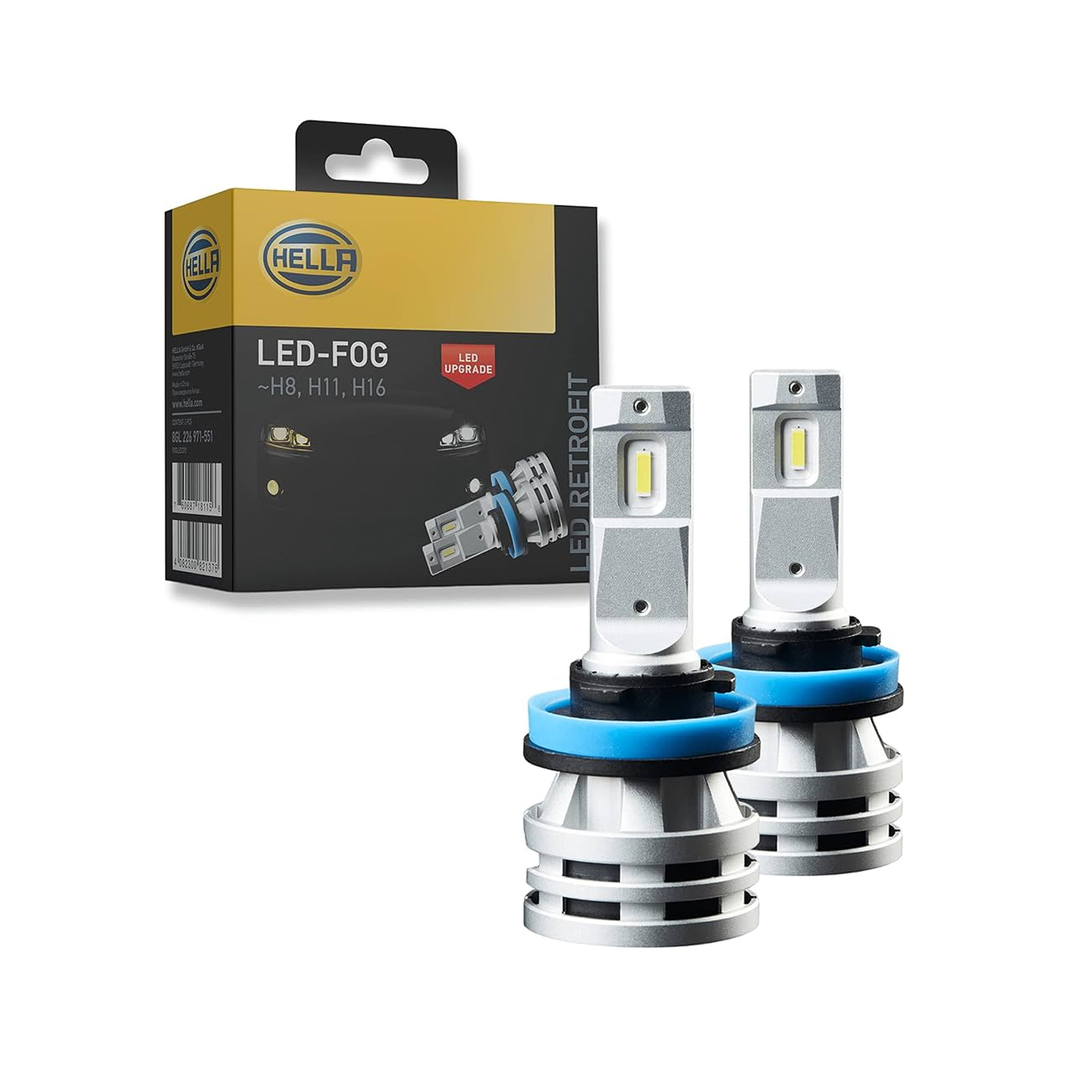 Hella led Hl-h8/h11/H16 12/24V 24W (PGJ19 -1/2/3)